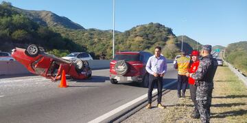 Accidente en la variante Costa Azul