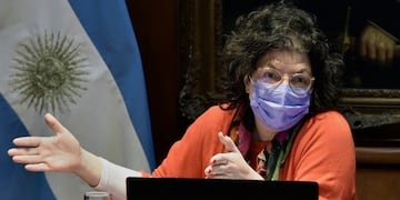 Ministra de Salud, Carla Vizzotti