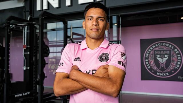 Diego Gómez, el nuevo refuerzo de inter Miami al que Messi le hizo una particular pregunta. (@InterMiamiCF)