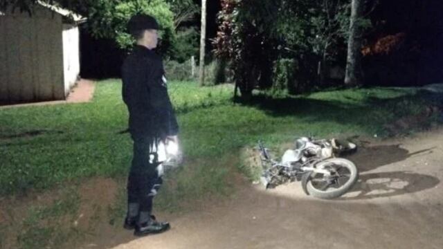 Campo Grande: motociclista embistió a un peatón y le causó la muerte.