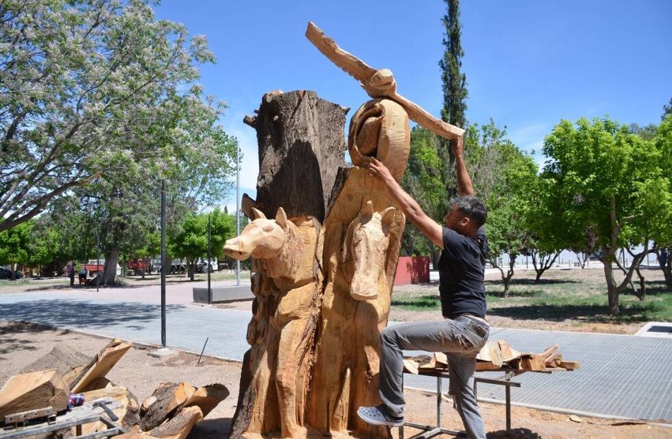 Por los hechos de vandalismo, en las obras de remodelación en Rama Caída incluirán cámaras de seguridad