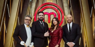 Donato de Santis, Damián Betular, Wanda Nara y Germán Martitegui. (Gentileza Telefe)