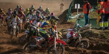 Se volvió a suspender el Campeonato Misionero de Motocross en Bonpland.