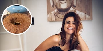 Cómo se hace la receta fácil de torta de banana que Agustina Cherri preparó junto a sus hijos.