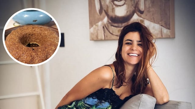 Cómo se hace la receta fácil de torta de banana que Agustina Cherri preparó junto a sus hijos.