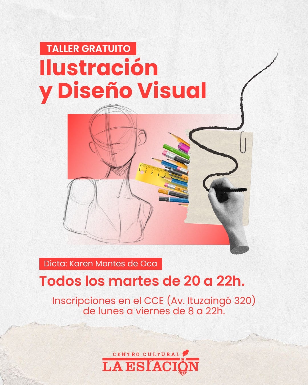 Nuevos talleres y cupos disponibles en el Centro Cultural La Estación de Tres Arroyos