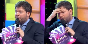 Dos participantes de Los 8 escalones se pusieron a bailar mientras respondían las preguntas.