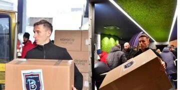 El exjugador de Independiente de Avellaneda colaboró en una campaña de donaciones para las víctimas del terremoto en Turquía. Foto: Los Andes.