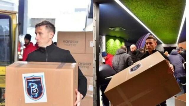 El exjugador de Independiente de Avellaneda colaboró en una campaña de donaciones para las víctimas del terremoto en Turquía. Foto: Los Andes.