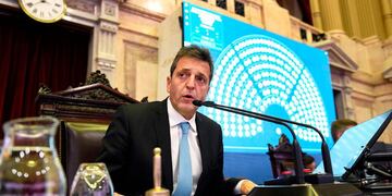 Sergio Massa, presidente de la Cámara de Diputados. (La Voz)