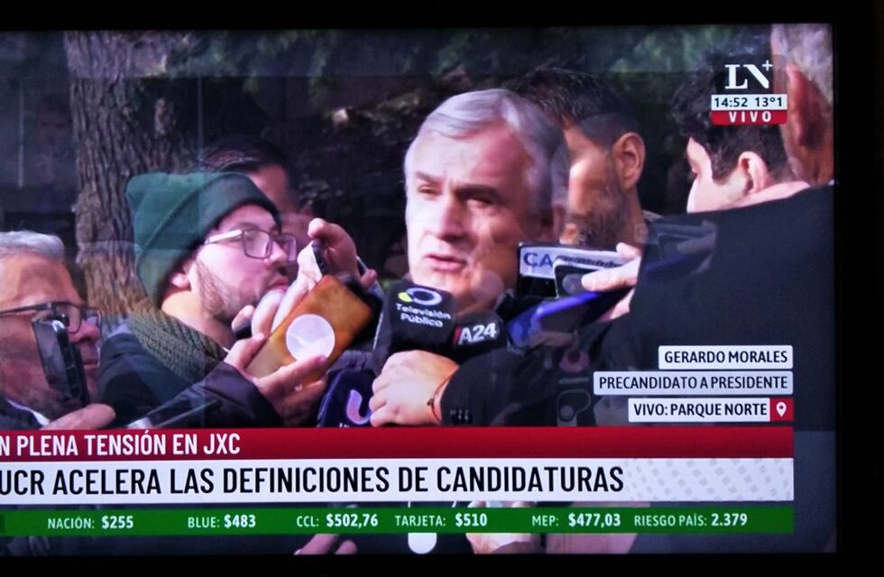 Morales asiste en Buenos Aires a la Convención Nacional de la UCR