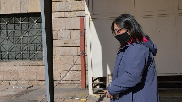 Imagen de archivo de la monja japonesa Kumiko Kosaka quien declaró hoy durante el segundo juicio por el abusa de menores en el Instituto Próvolo. Orlando Pelichotti / Los Andes