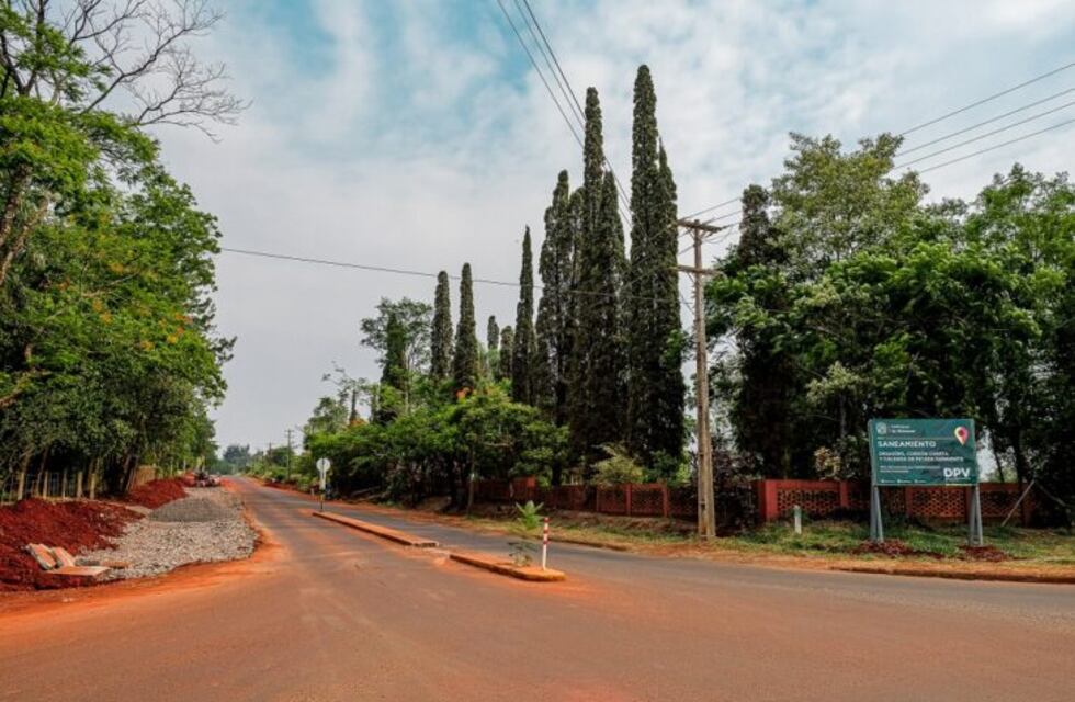 Oberá: amplían la calzada de Picada Sarmiento