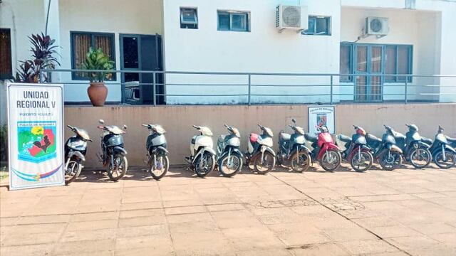 Puerto Iguazú: robaban y vendían motocicletas