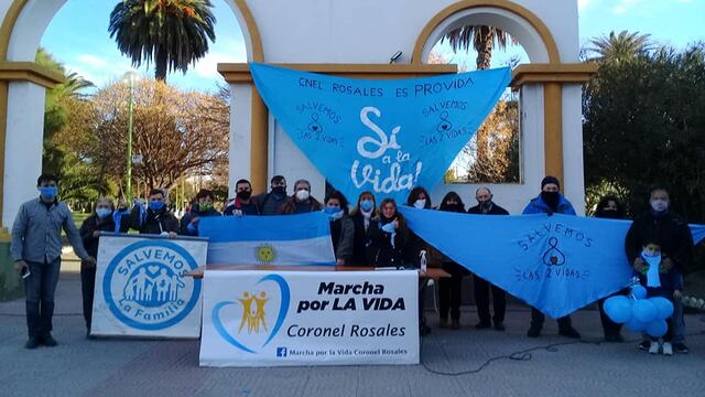 Caravana por las 2 vidas en Punta Alta y micrófono abierto en la Plaza General Belgrano