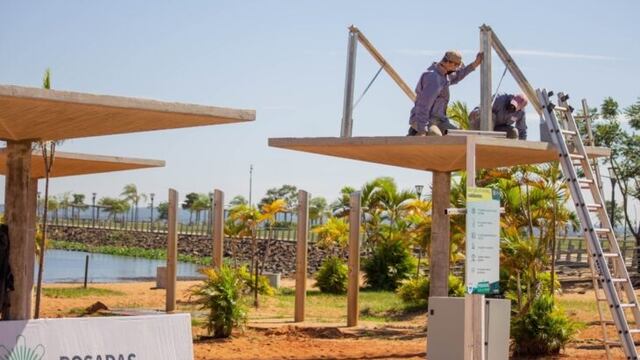 Instalaron paneles solares en los balnearios de Posadas