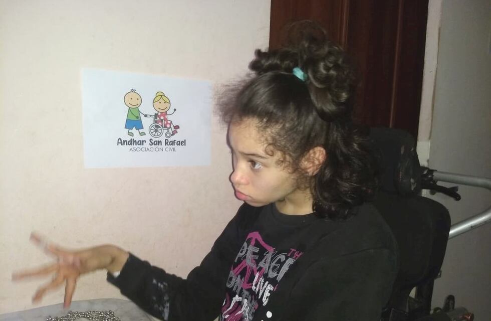 Solidaridad: San Rafael se moviliza para ayudar a Rocío a conseguir una silla postural nueva