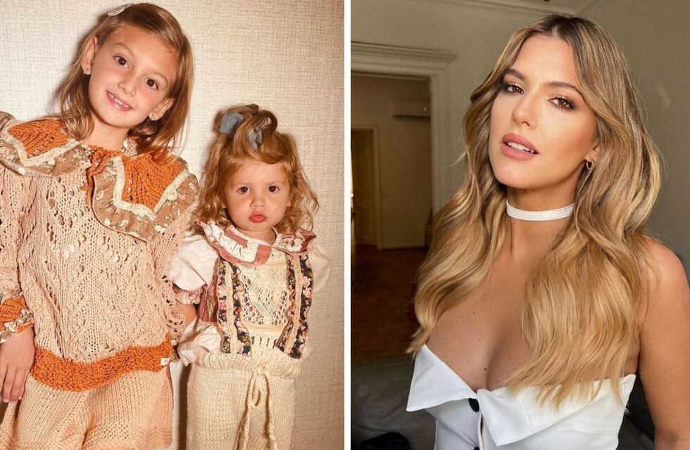 Mini fashionistas: los looks tejidos de las hijas de Mery del Cerro que son tendencia