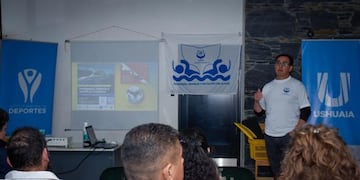 Gran participación de concurrentes en la capacitación en buceo
