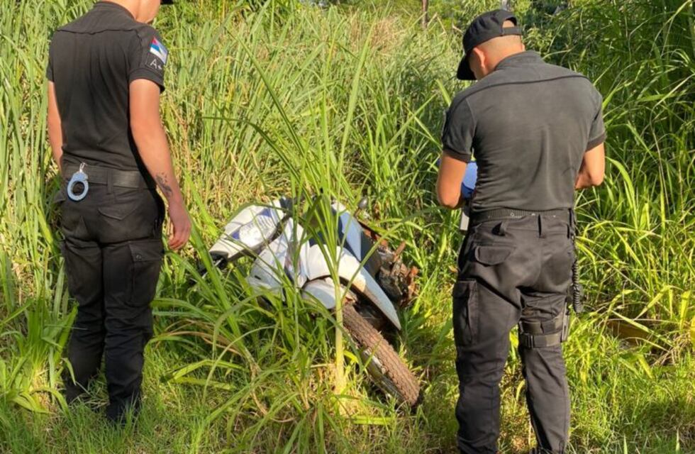 Recuperan en Eldorado una motocicleta que había sido robada