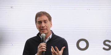 Diego Santilli fue duro con el Gobierno Nacional. Fotos Clarín.