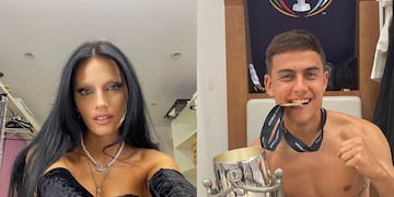 Oriana Sabatini y Paulo Dybala