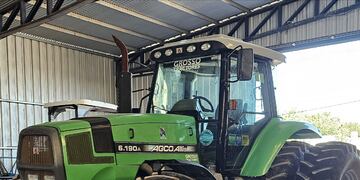 Una de las maquinarias adquiridas en Humberto Primo