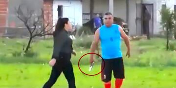 Un partido de futbol en Corrientes terminó a los tiros.