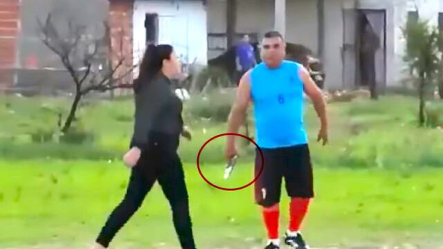 Un partido de futbol en Corrientes terminó a los tiros.