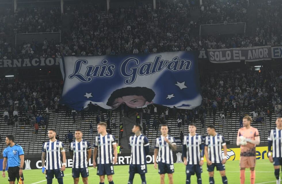 El homenaje de Talleres por la partida de Luis Galván, en Copa Libertadores