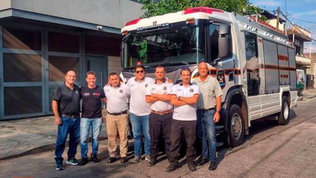 Pérez: la nueva autobomba adquirida por los Bomberos Voluntarios recorrerá Cabín 9