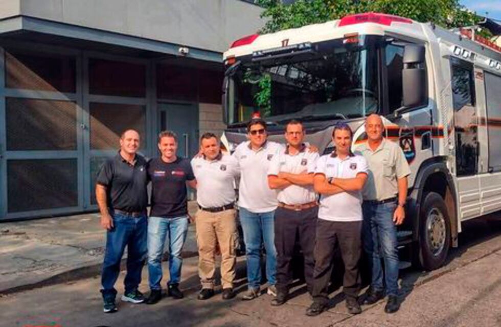 Pérez: la nueva autobomba adquirida por los Bomberos Voluntarios recorrerá Cabín 9