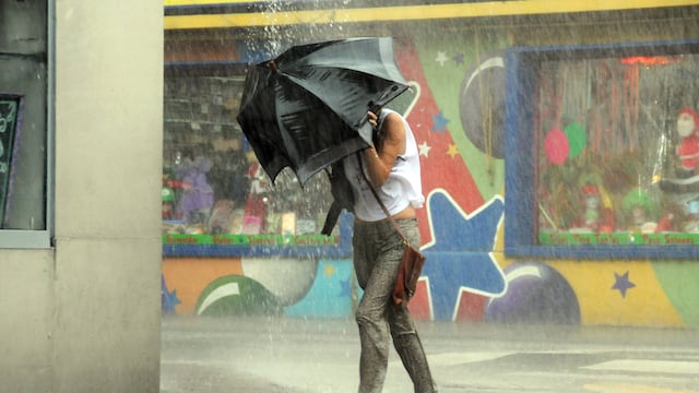 Después del mediodía se esperan precipitaciones abundantes en la ciudad.