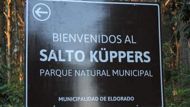 Gran inversión en infraestructura para el Salto Küppers en Eldorado.