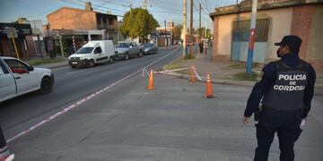 La pelea de tránsito y posterior crimen ocurrió en barrio Las Palmas. (Facundo Luque)