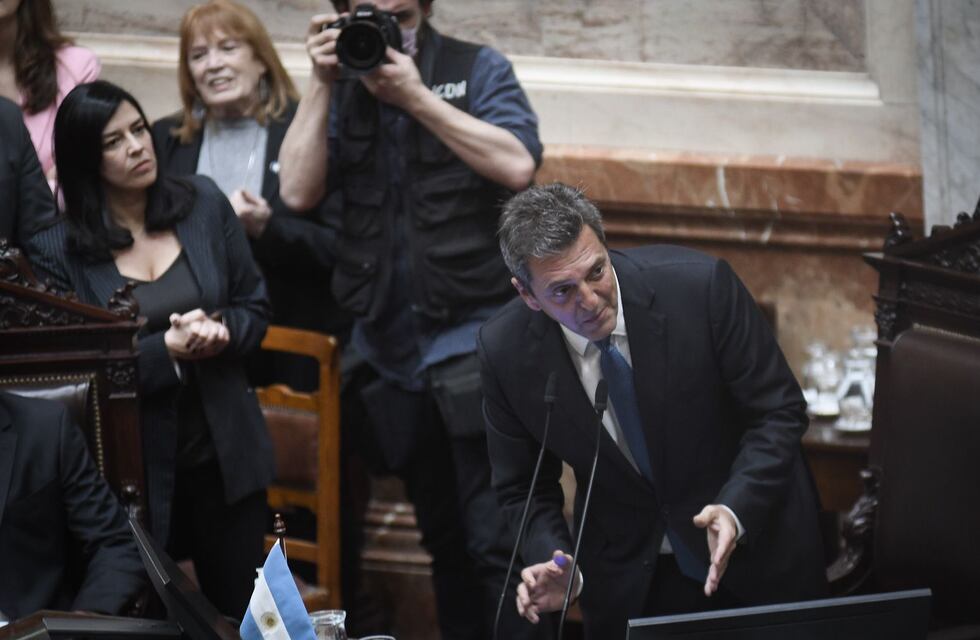 Sergio Massa protagonizó un blooper en su renuncia a la Cámara de Diputados