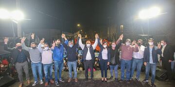 Manzur participó de un acto en Bella Vista.