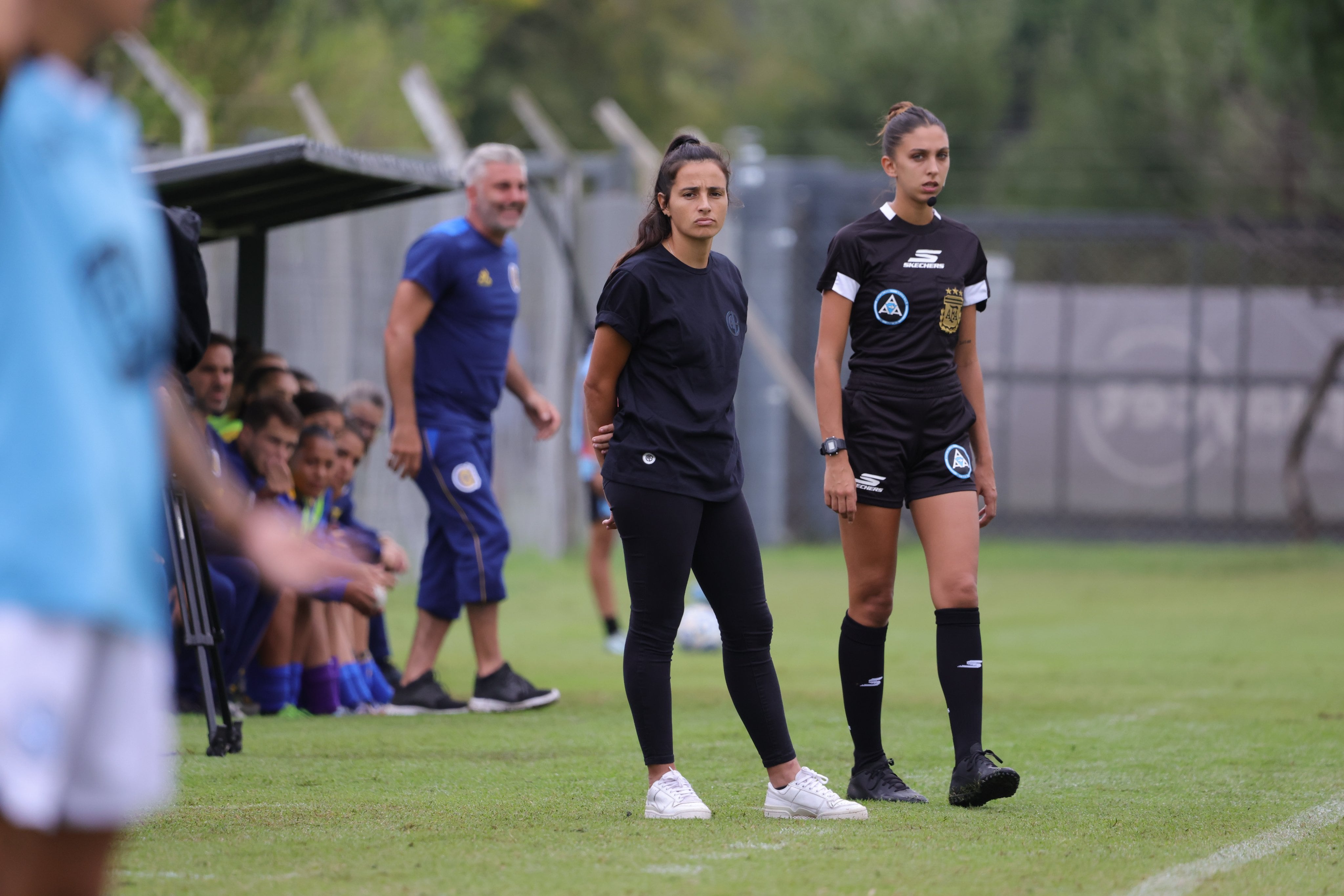Mariana Pomu Sánchez, entrenadora de Belgrano femenino (Prensa Belgrano)