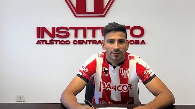 Jonathan Bay, ex lateral de Racing de Nueva Italia y Talleres, recuperó lugar en Instituto (@InstitutoACC)