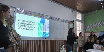 Charlas de la Secretaría de Gestión Ambiental de Tres Arroyos en instituciones educativas