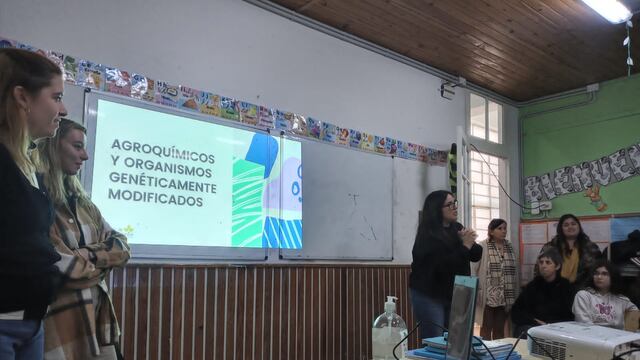 Charlas de la Secretaría de Gestión Ambiental de Tres Arroyos en instituciones educativas