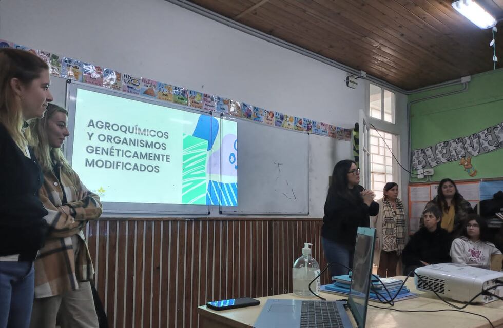 Charlas de la Secretaría de Gestión Ambiental de Tres Arroyos en instituciones educativas