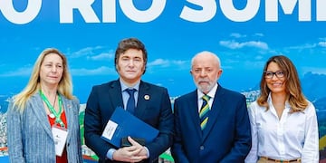 Javier Milei, presente en una opaca cumbre del Mercosur (FOTO ARCHIVO Gentileza: 5N)
