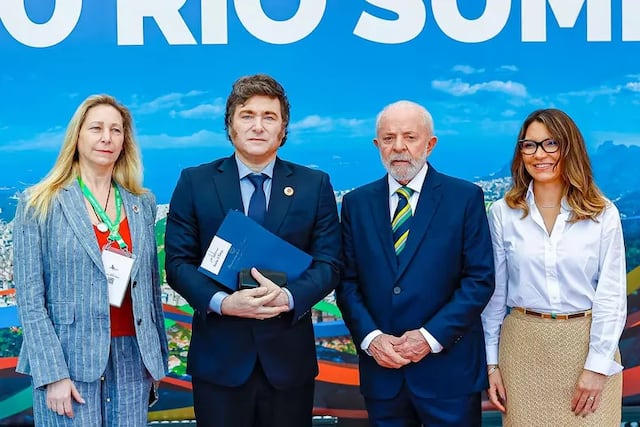 Javier Milei, presente en una opaca cumbre del Mercosur (FOTO ARCHIVO Gentileza: 5N)