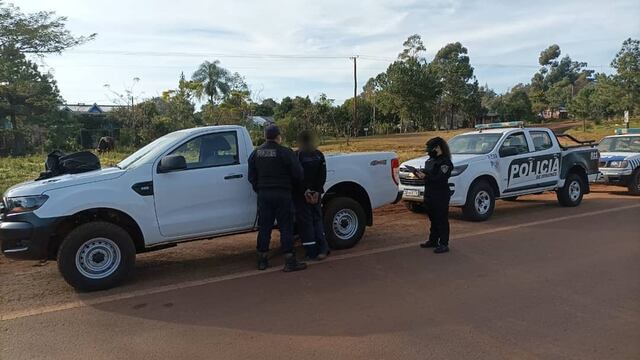 El joven fue detenido minutos después de sustraer el vehículo sobre la ruta Nacional N°14.