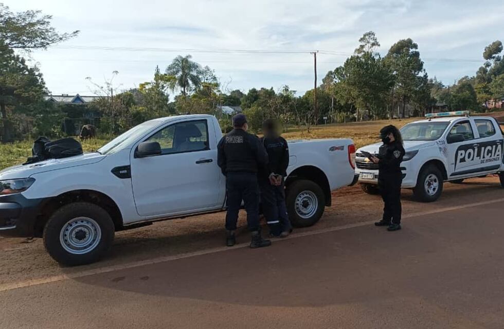 San Vicente: detienen a un joven por el robo de una camioneta