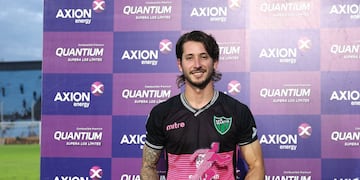 Matías Borgogno, arquero de San Martín de San Juan, tuvo una noche para el recuerdo contra Talleres (Copa Argentina).