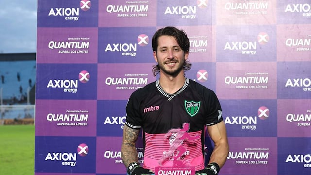 Matías Borgogno, arquero de San Martín de San Juan, tuvo una noche para el recuerdo contra Talleres (Copa Argentina).