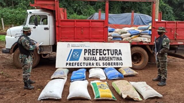 Secuestran soja sin aval aduanero en El Soberbio.