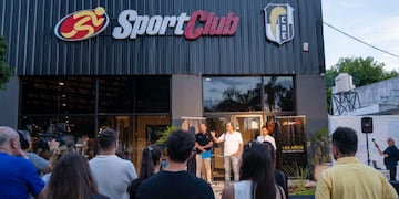 SportClub y CAE inauguraron un nuevo gimnasio en Paraná.